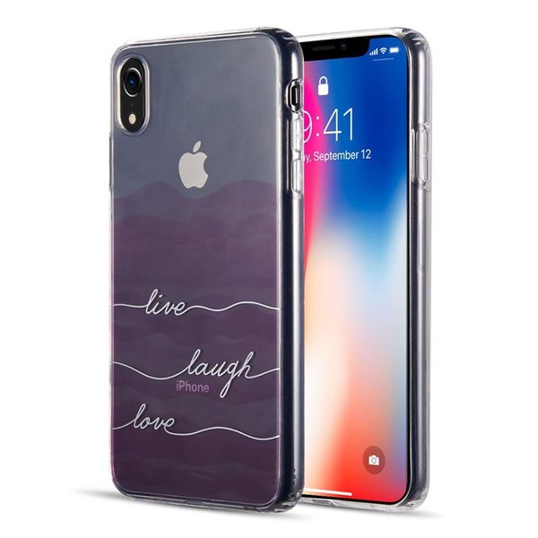 Dream Wireless Dream Wireless TIIPXSM-WCS-LLL The Water Color IMD TPU Case for iPhone XS Max - Live Laugh Love TIIPXSM-WCS-LLL